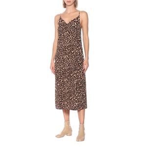 Baum and Pferdgarten Leopard print midi dress